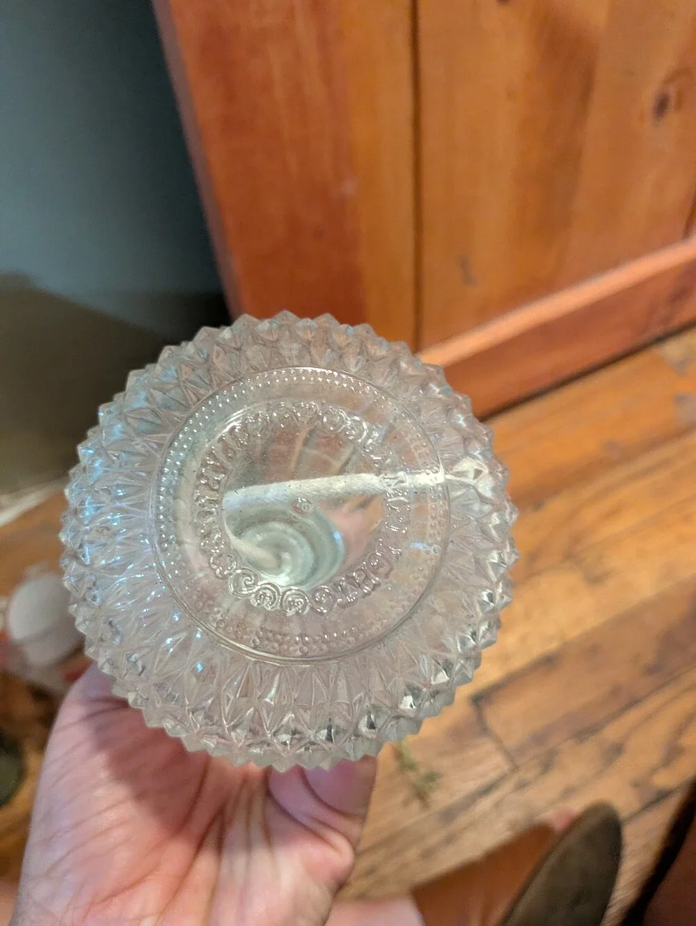 Clear Glass Vintage-Style Oil Lamp - Home Accents mini
